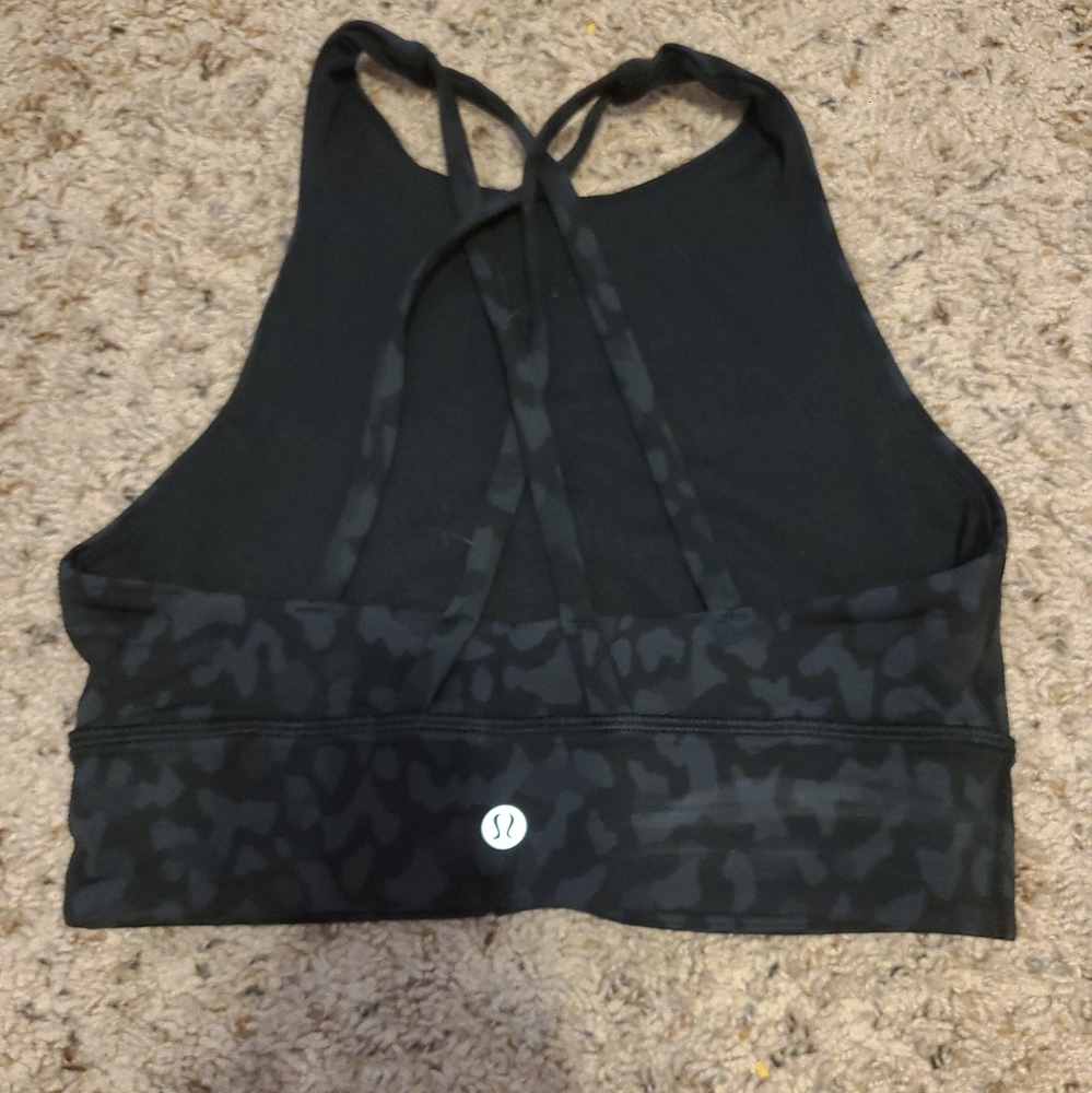 Lululemon Energy Bra High Neck Long Line *Medium Support B-D